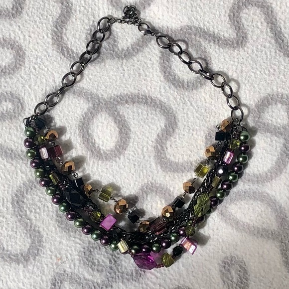 Multi layer beaded necklace bundle - Picture 4 of 4